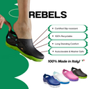 Calzuro Rebel Black/Bright Green