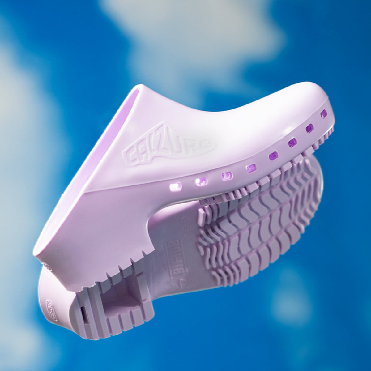 Classic Calzuro Clog Lavender Professional Footwear Calzuro