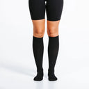 Black on Black Compression Sock