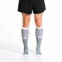 Heather Slate Compression Sock