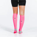 Neon Pink Compression Sock