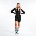Rainbow Tie Dye Compression Sock