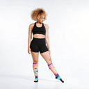 Rainbow Tie Dye Compression Sock