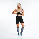 Stethoscope Hearts Compression Sock