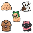Dog Lover Heel Strap Charm 5 Pack
