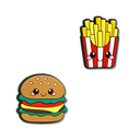 Fast Food Heel Strap Charm 2 Pack