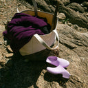 Calzuro Lavender Clog with Holes for outdoor 