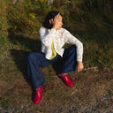 maroon clogs for outdoor, gardening