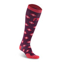 Nurse Crosses Red Compression Sock