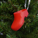 Calzuro clog Red gift ornament for Christmas tree and stocking stuffers under $5