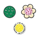 Pickleball Heel Strap Charm 3 Pack