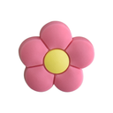 Pink Flower Heel Strap Charm