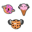 Weightlifting Dessert Heel Strap Charm 3 Pack
