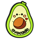 Avocado Heel Strap Charm