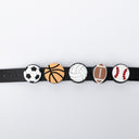 Sports Heel Strap Charm 5 Pack