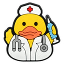 Nurse Duck Heel Strap Charm