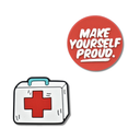 First Responder Heel Strap Charm 2 Pack