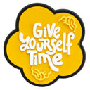 Yellow Give Yourself Time Heel Strap Charm