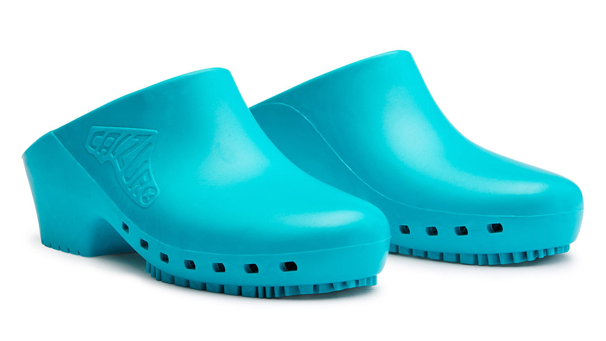 Teal Classic Clogs | Autoclavable Work Clogs | Calzuro