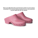 Calzuro Classic Without Holes Recycled Pink