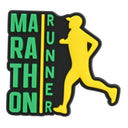 Marathon Runner Heel Strap Charm