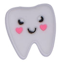 Happy Tooth Heel Strap Charm