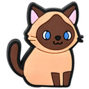 Tan & Brown Cat Heel Strap Charm