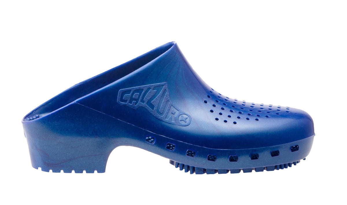 Calzuro Classic With Holes Metallic Blue